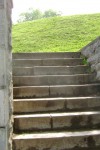 Stairs have different landings and even seats