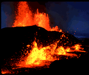Gentle Eruptions Along the Rift