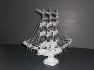 Spun Glass 'Ship'
