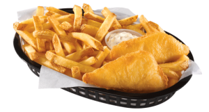 Friday Fish Basket with French Fries
